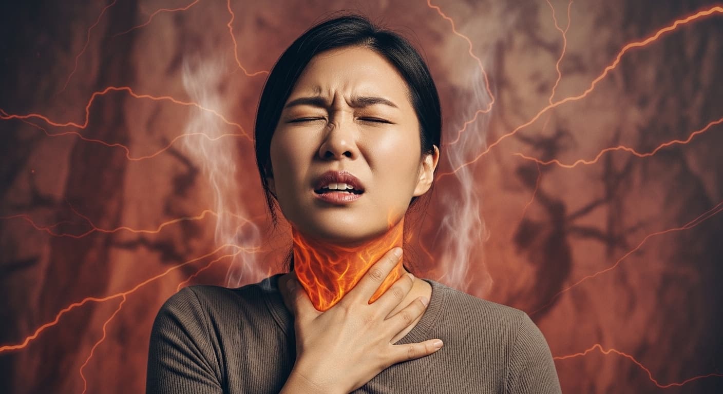 툭하면 목이 쉬고 가래가? 위산 역류가 내 목소리를 망친다!