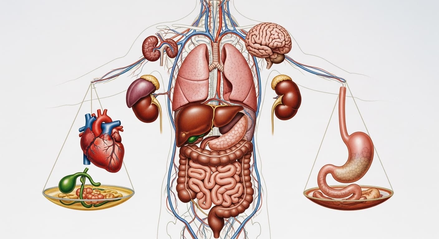 내 몸속 장기들의 조화가 무너질 때 생기는 일
