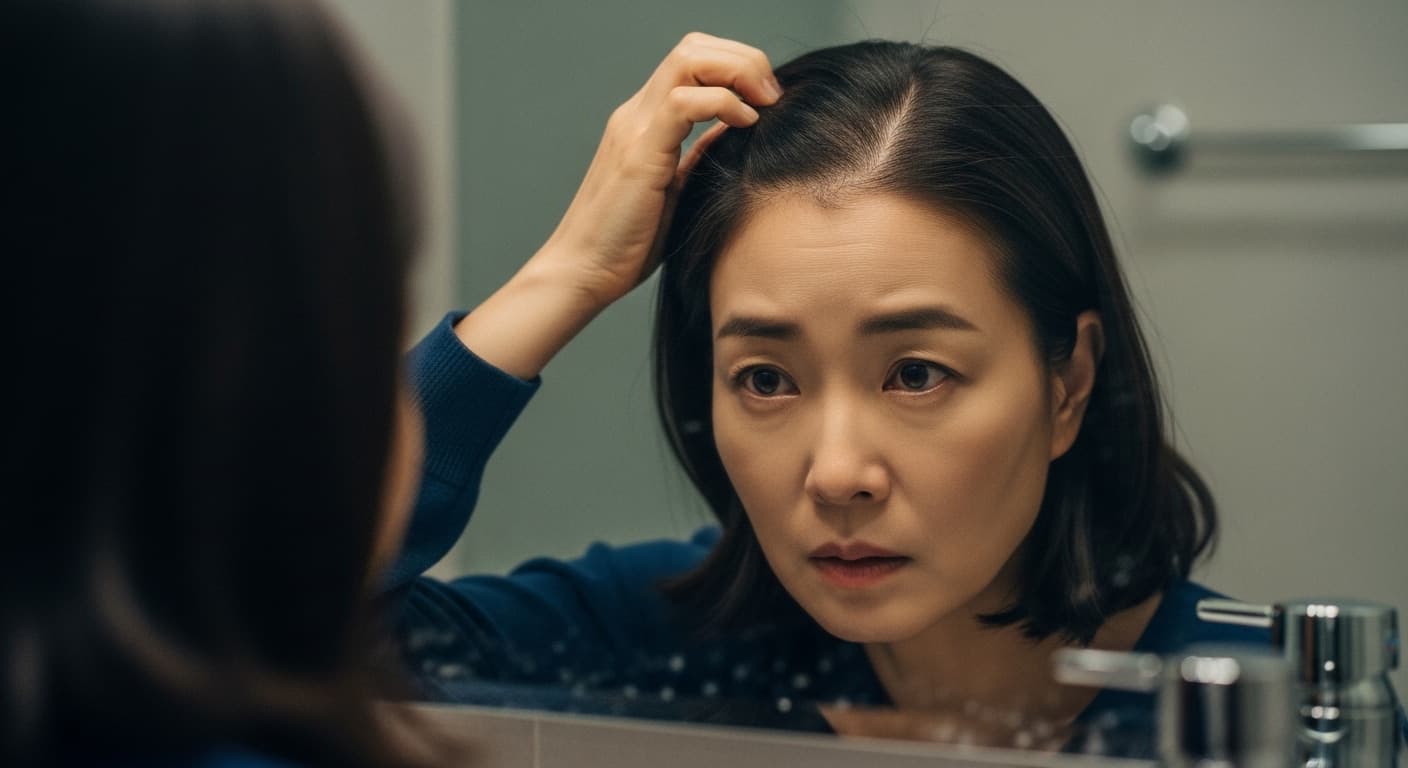 여성 탈모, 혹시 호르몬 문제가 아니라 당신의 '콩팥 기능' 때문은 아닐까?