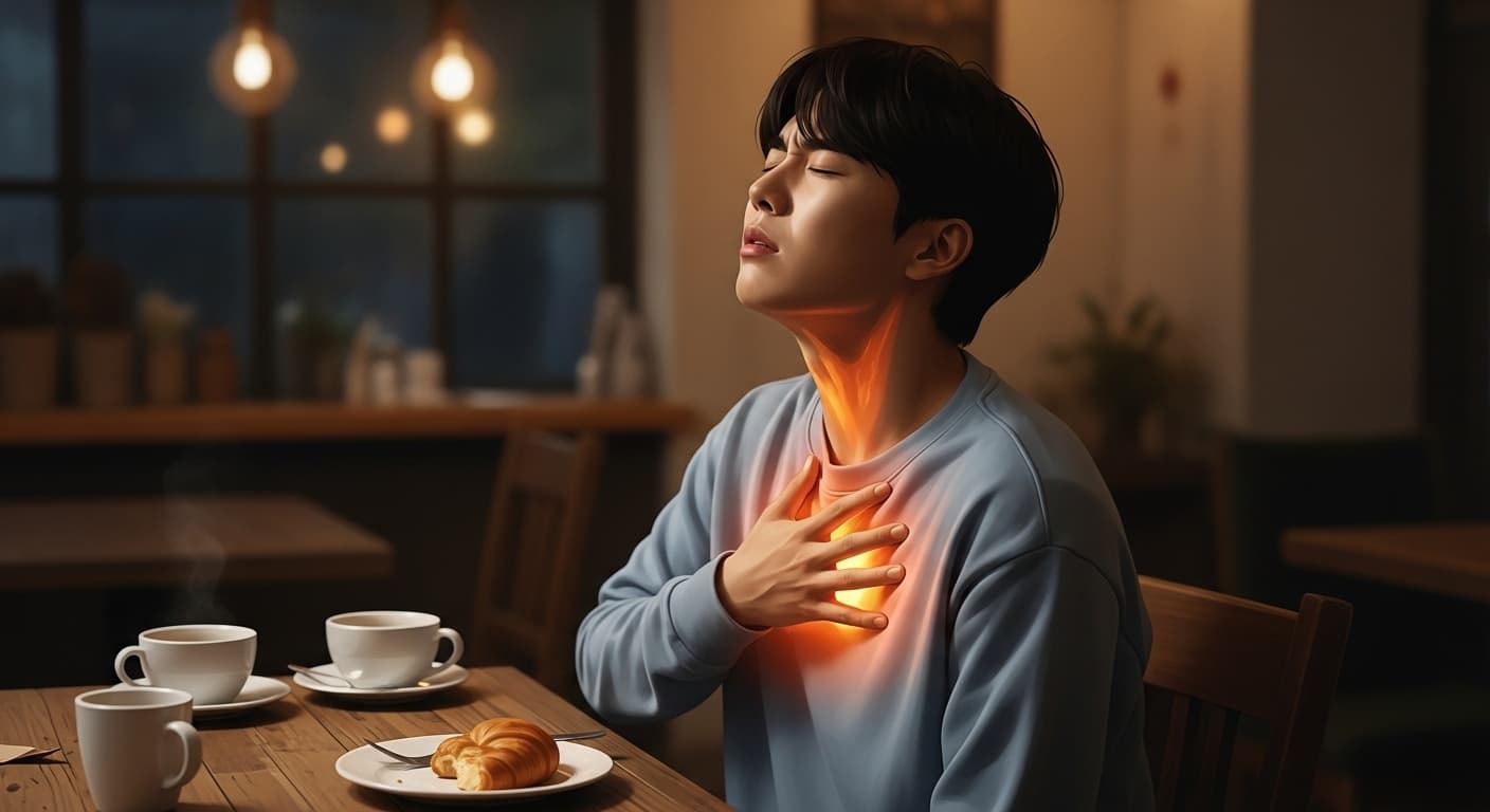 자꾸만 올라오는 신물? 역류성 식도염, 위 문제가 아니라 '이것' 때문!