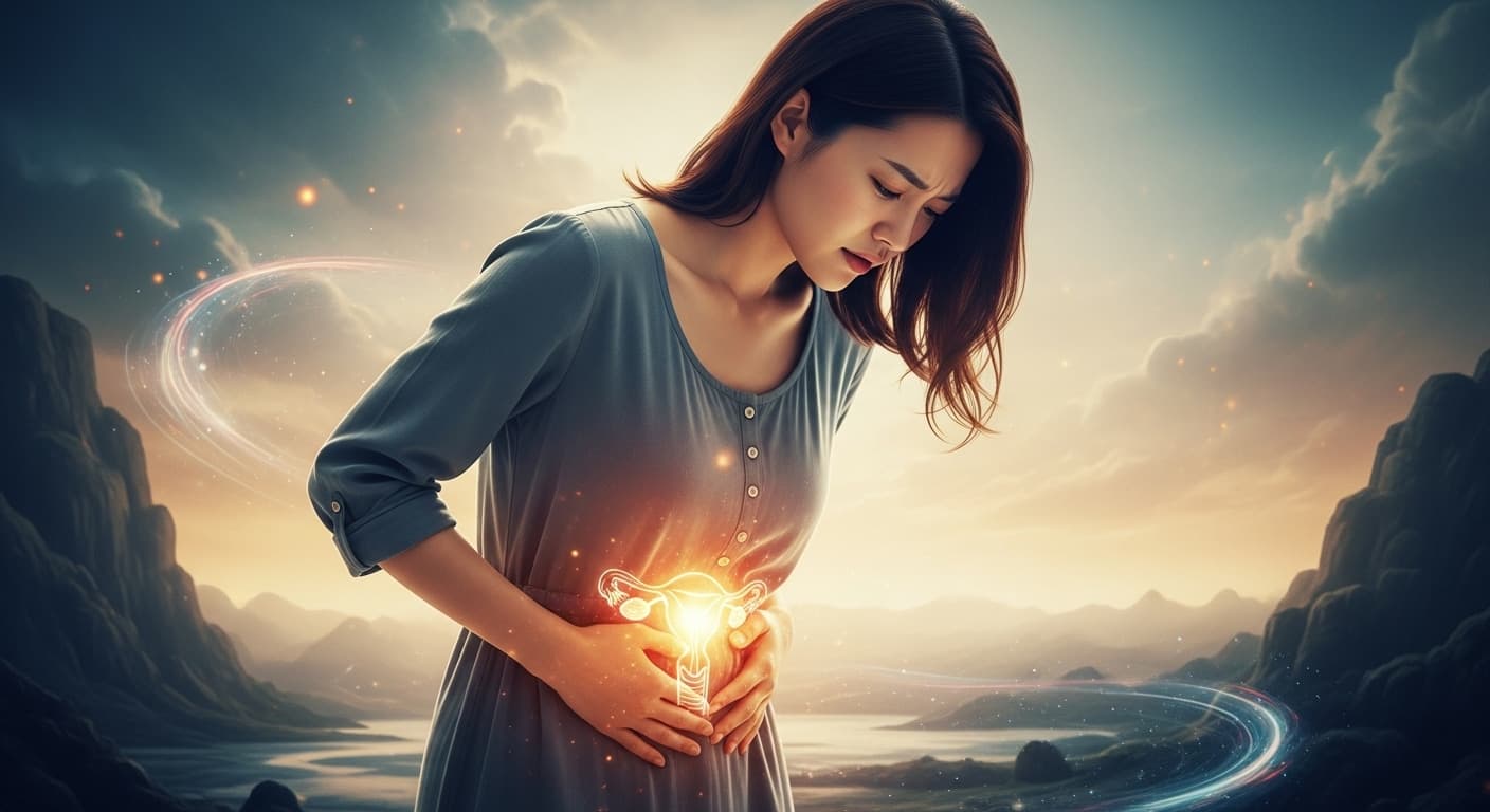 매달 찾아오는 지옥, 원발성 생리통! 당신의 자궁이 차갑다는 신호?