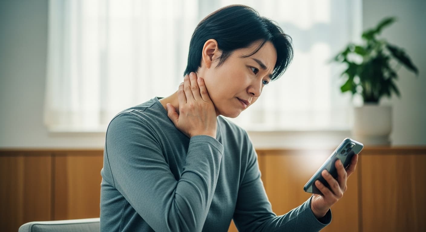 뒷골이 땡기는 스트레스성 두통, 당신의 목이 보내는 경고 신호!