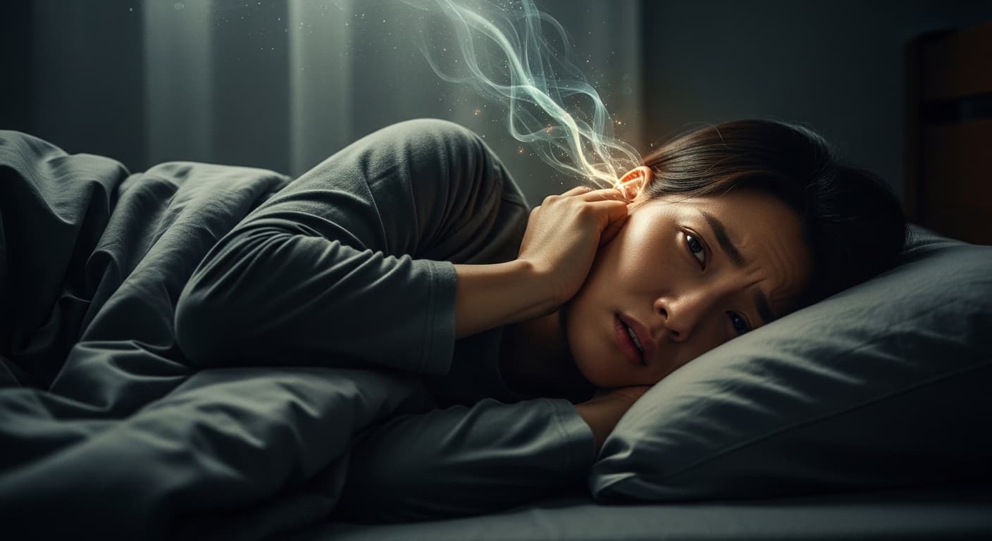 조용한 곳에서 귀에서 삐- 소리가 들린다면