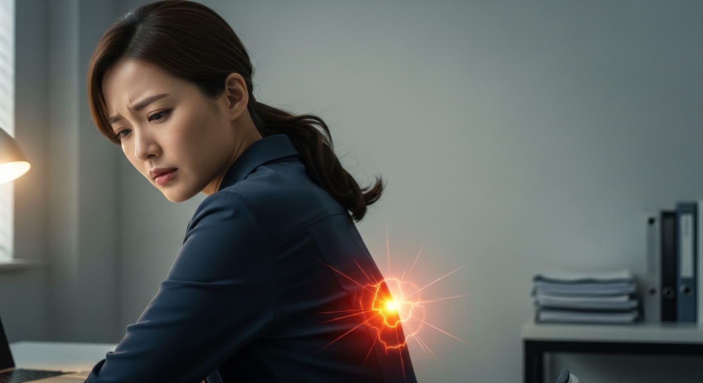 등 한가운데가 쿡쿡 쑤시는 이유