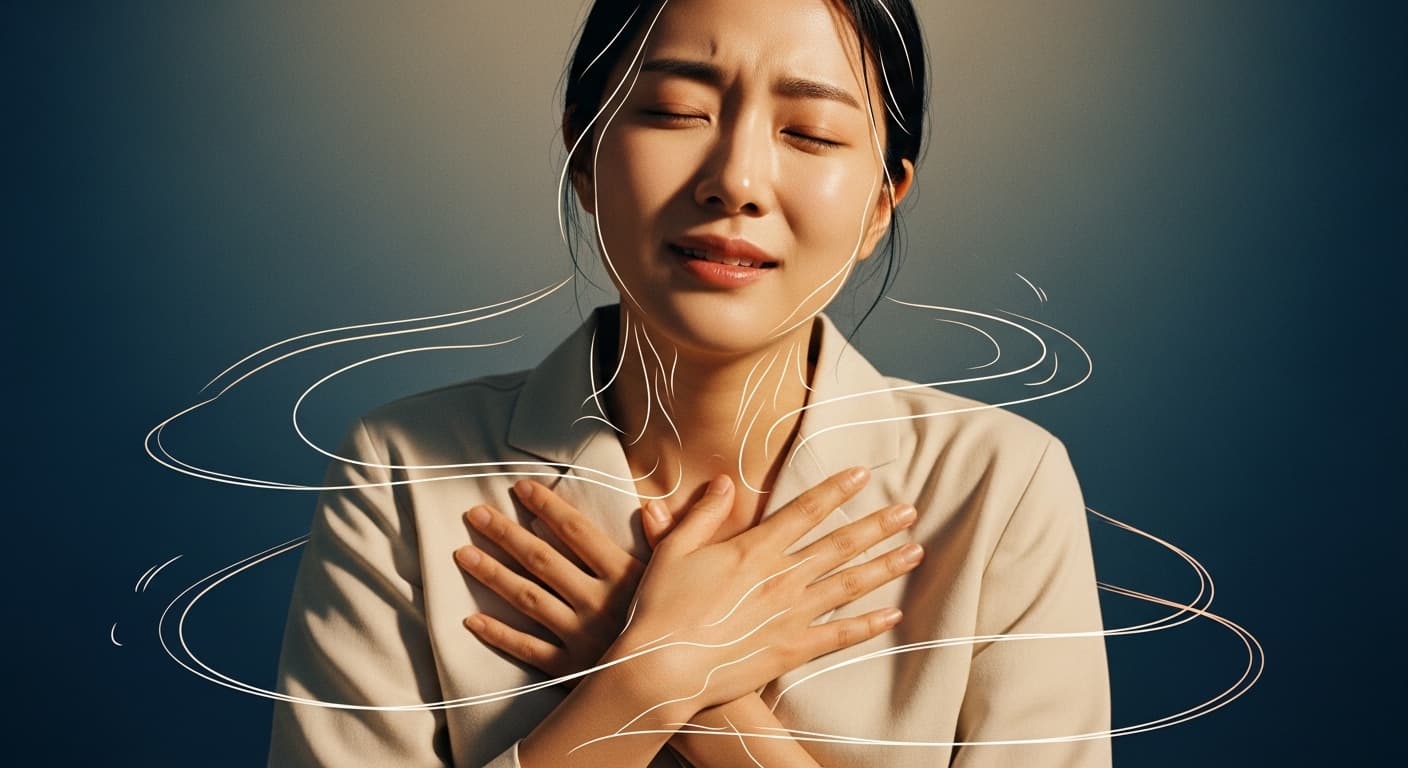 매달 찾아오는 가슴 통증, '그날' 전에만 유독 아픈 진짜 이유!