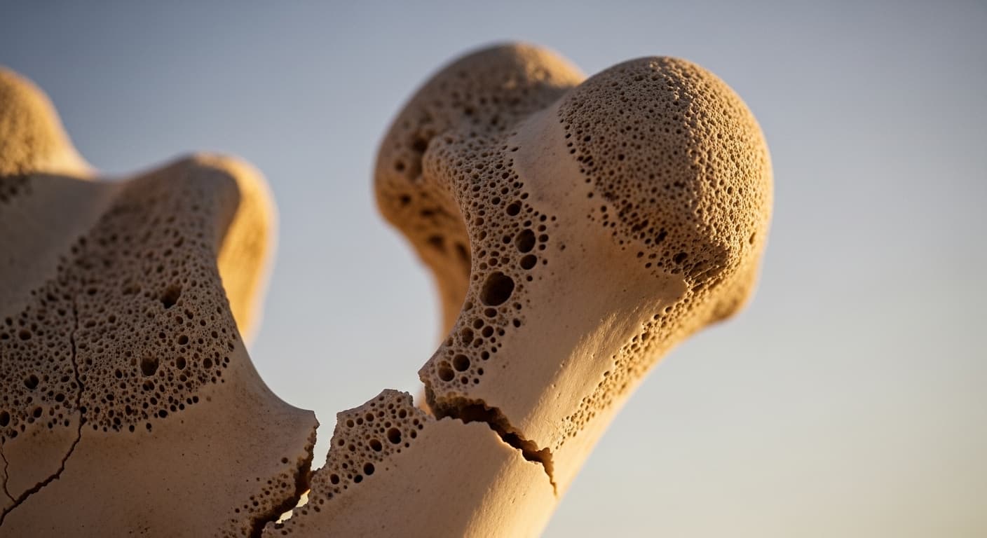 뼈가 스펀지처럼 변한다? 골다공증, 조용히 찾아오는 몸의 붕괴