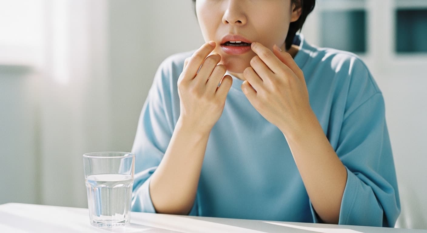 물을 마셔도 마셔도 마르는 당신의 입, 혹시 '구강건조증'일까요?