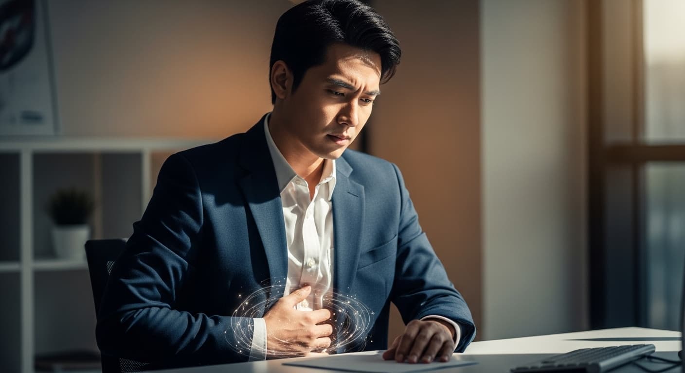 내 위장은 왜 스트레스만 받으면 '삐' 소리 날까? 신경성 위염 완벽 해부!