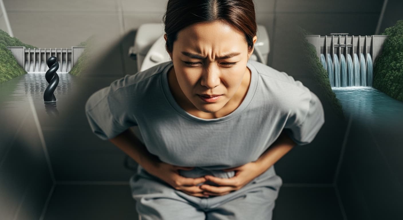 변의는 있는데 안 나오는 '기능성 변비', 억지로 싸지 마세요!