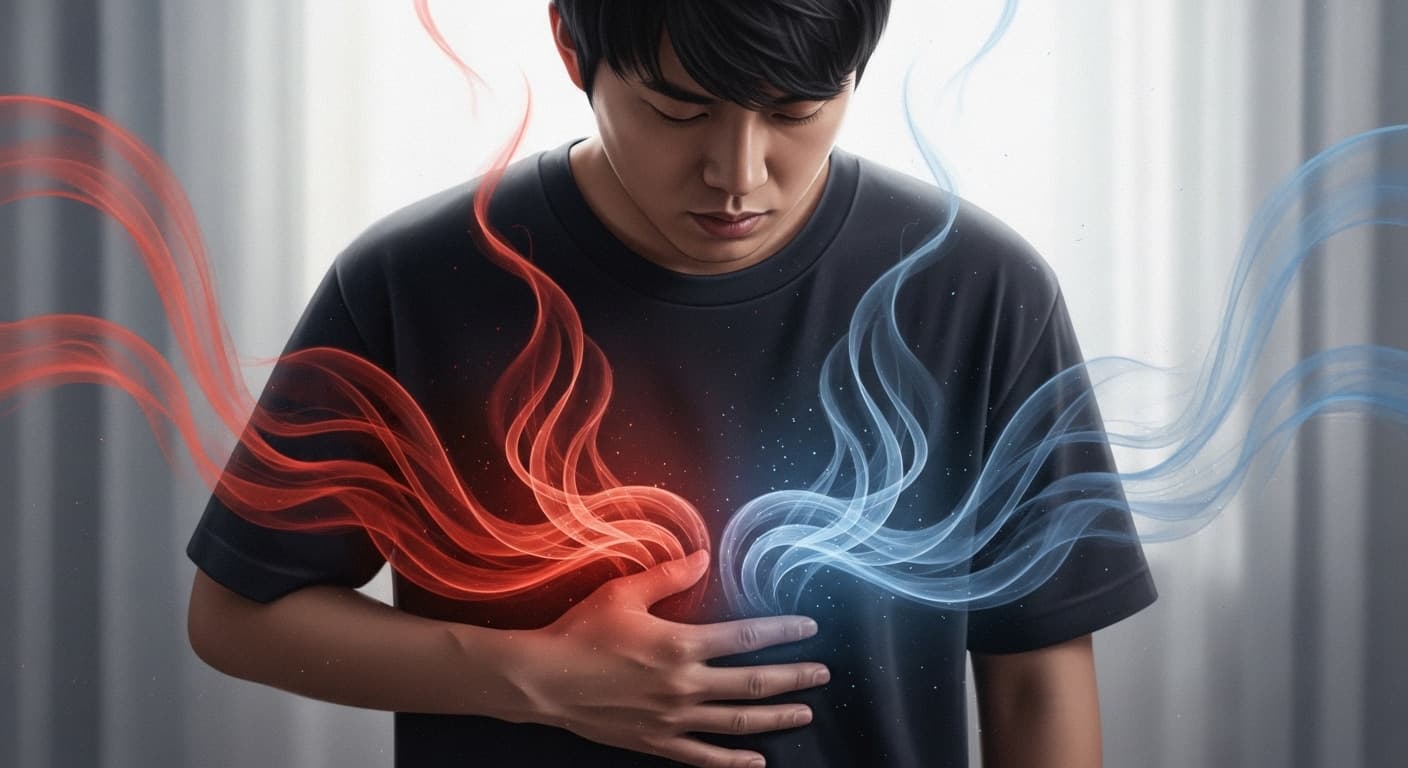 뜨거운 위 & 차가운 장, 상열하한형 소화불량의 숨겨진 원인.