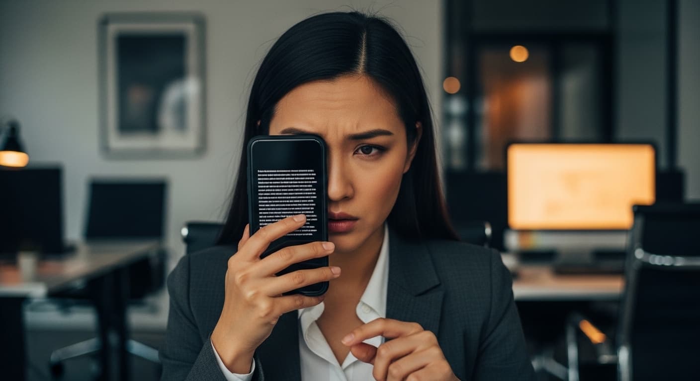 30대에 벌써 노안? 당신의 눈을 늙게 하는 습관들