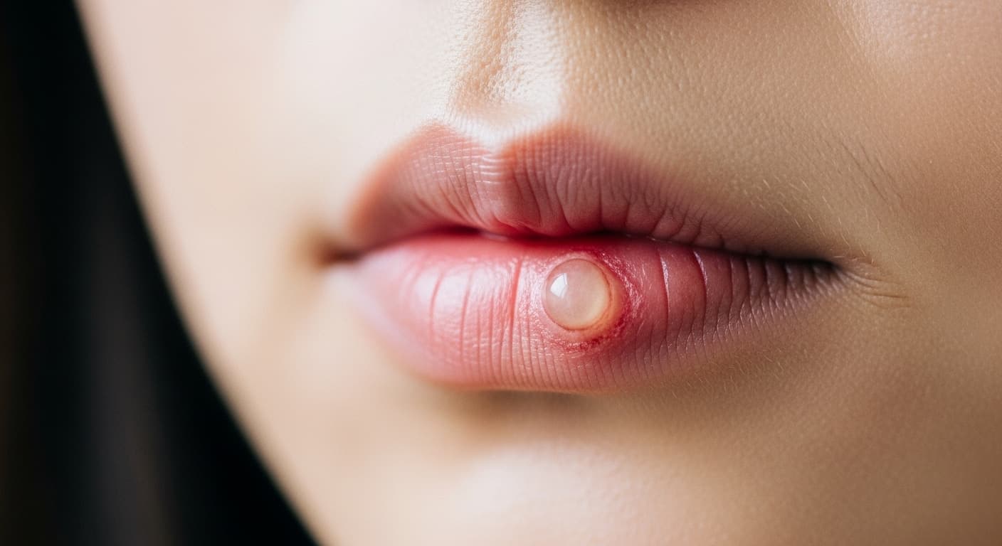 피곤하면 찾아오는 입술 물집! 헤르페스 구내염, 면역력이 답이다?