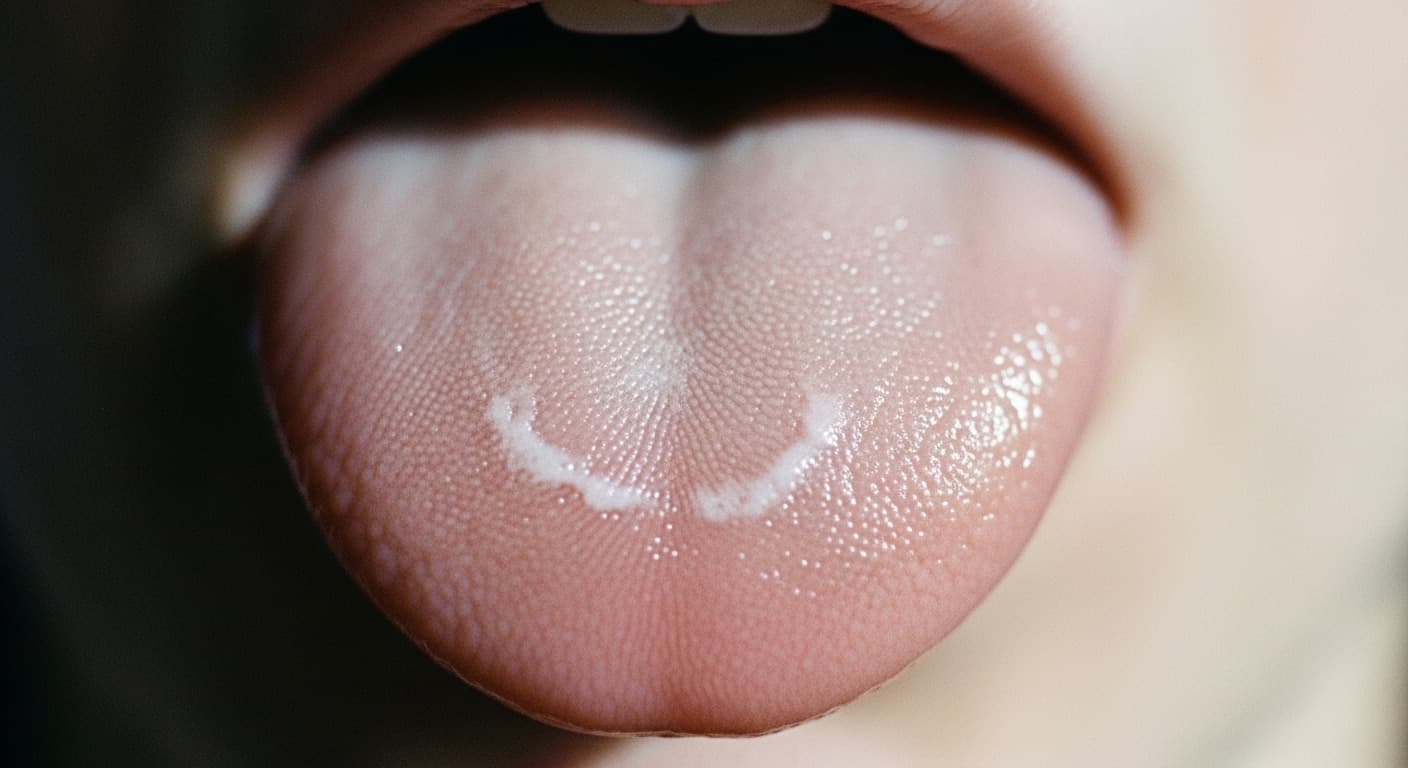 혀에 하얀 백태가 가득? 면역력 약화 신호, 칸디다 구내염 탈출법