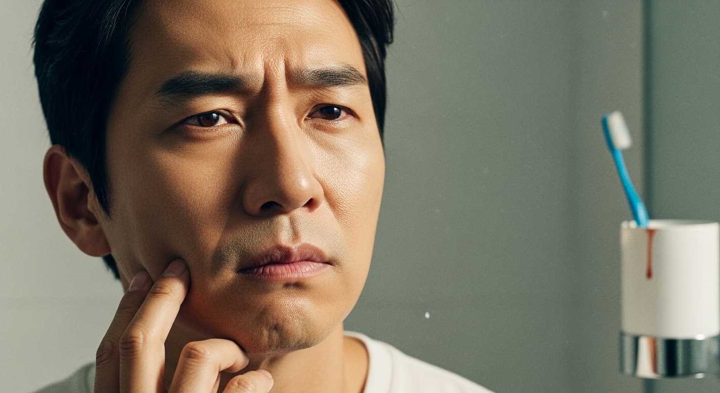 자고 일어났더니 잇몸에서 피가? 당신의 치아가 흔들리는 진짜 이유!