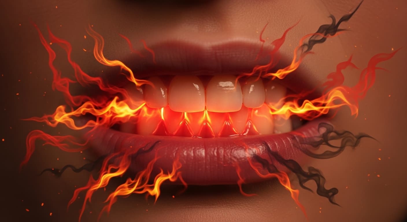 과로와 스트레스가 잇몸에 불을 지른다? '욱'하면 잇몸 붓는 당신을 위한 처방