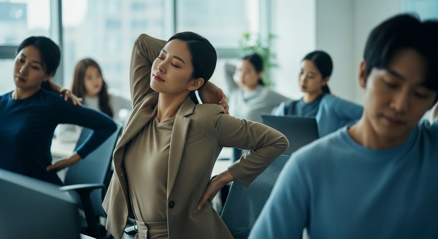 등 한가운데 뻐근? 만성 등 근육통의 진짜 원인과 해결책!
