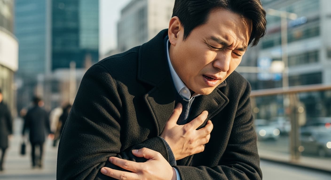 갑자기 가슴을 짓누르는 고통! 심장이 보내는 마지막 신호 '심근경색' 골든타임 사수법