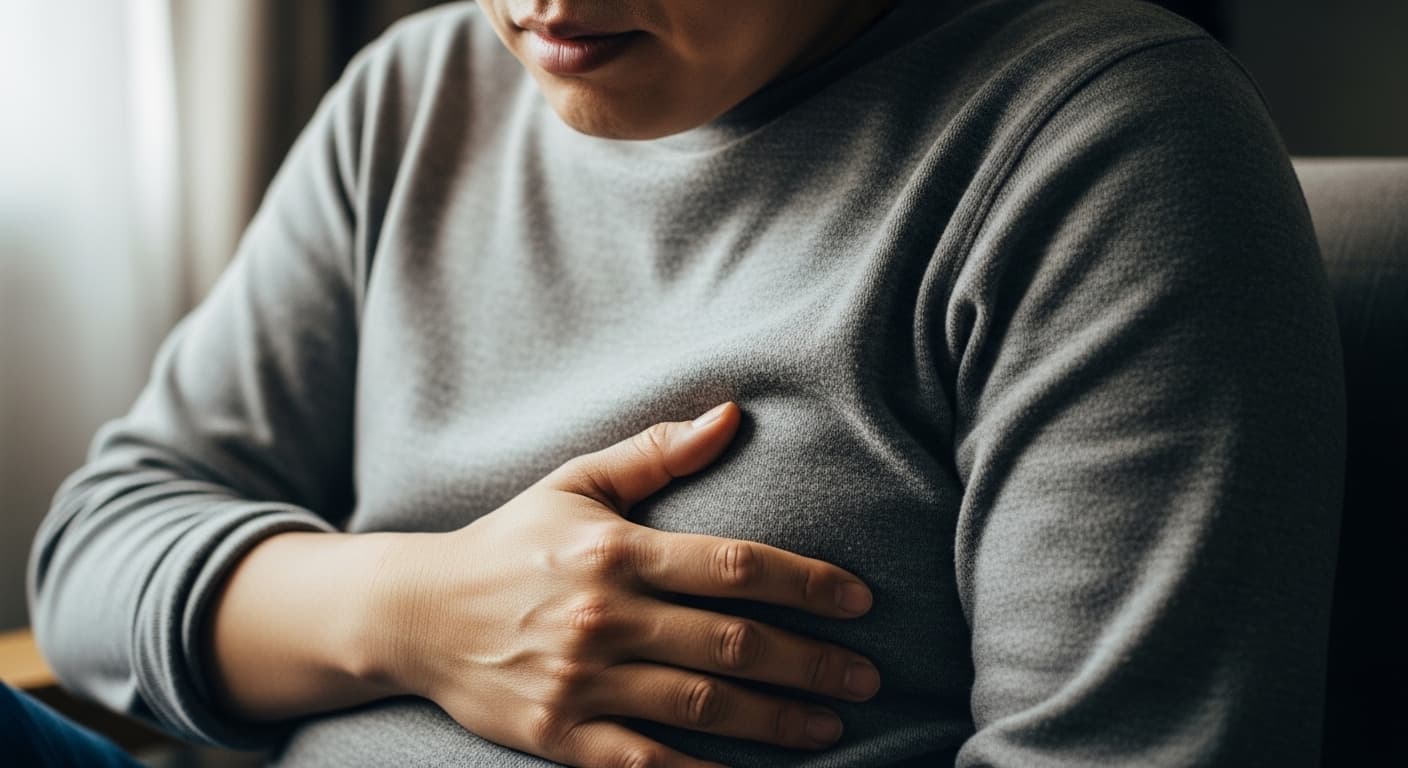 이유 없이 옆구리가 답답하고 쑤신다면? 당신의 간이 보내는 스트레스 신호!