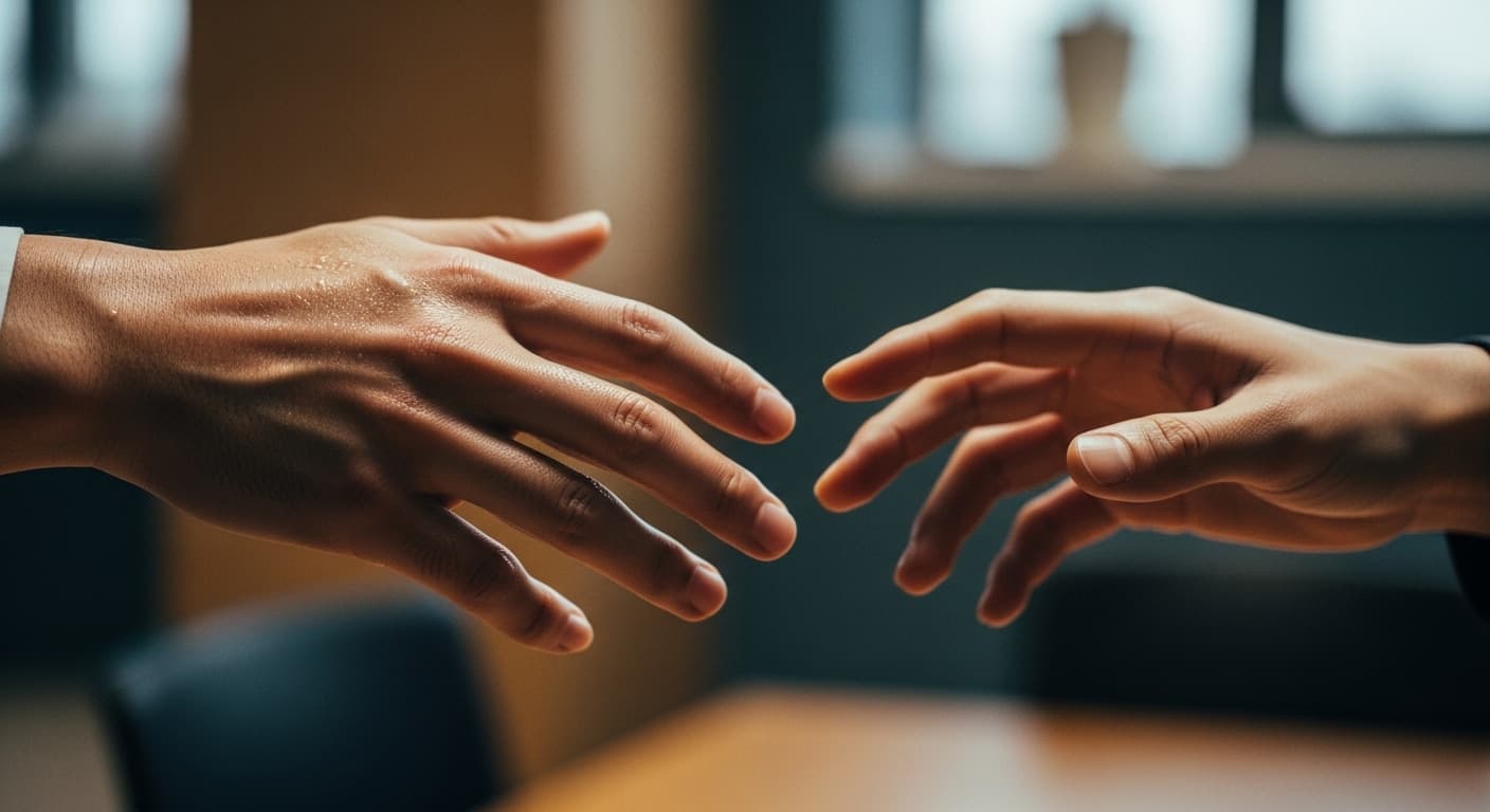 악수하기 두려워? '손발 다한증' 이제는 안녕!