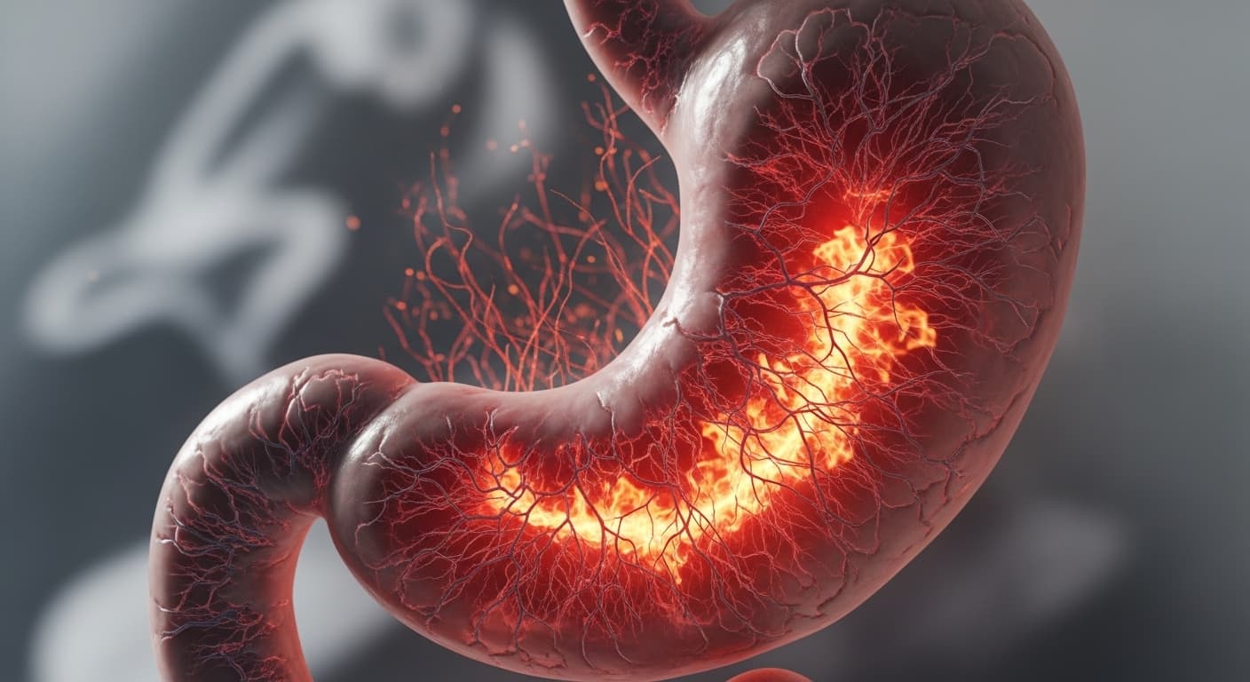 잦은 속쓰림, 더부룩함? '화'가 위장을 태우는 증거일지도!