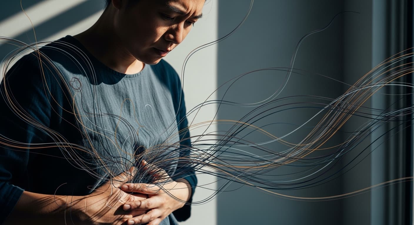 먹기만 하면 더부룩? 신경성 위염, 스트레스가 위장을 갉아먹는 신호