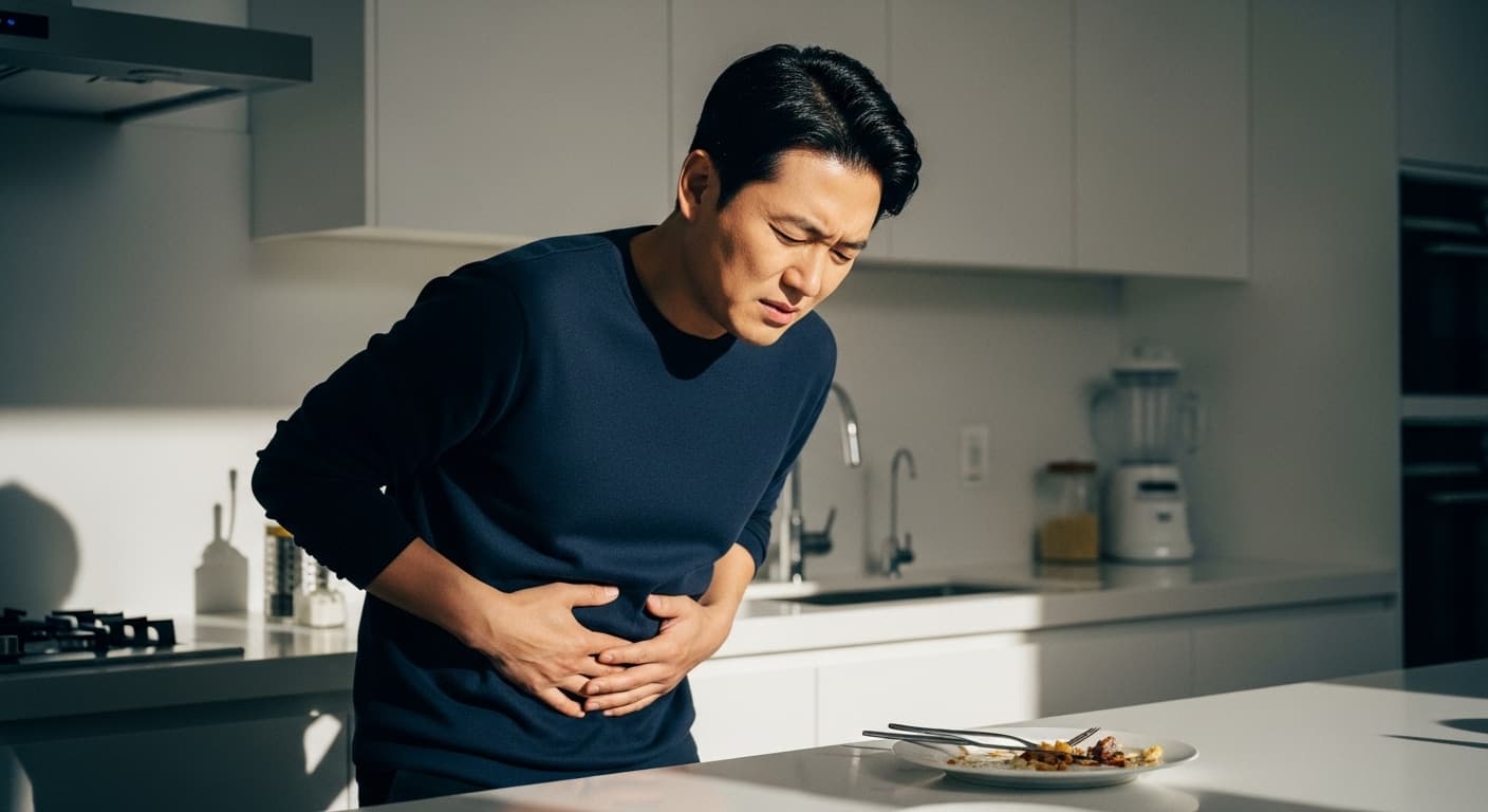 갑자기 체했을 때? 합곡혈 1분 지압으로 꽉 막힌 속 뻥 뚫는 법