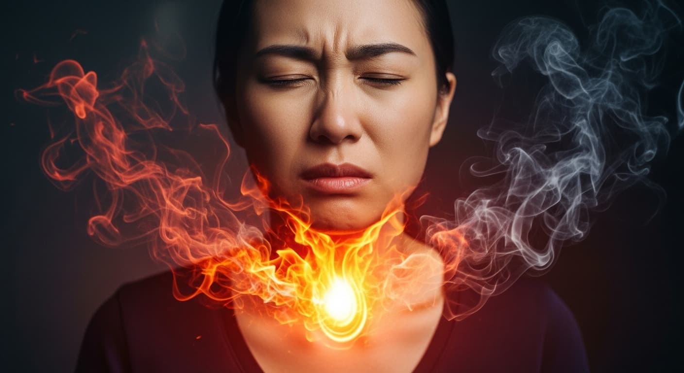 속 쓰림과 신물! 역류성 식도염으로 고생한다면 합곡혈 지압을 시작하세요